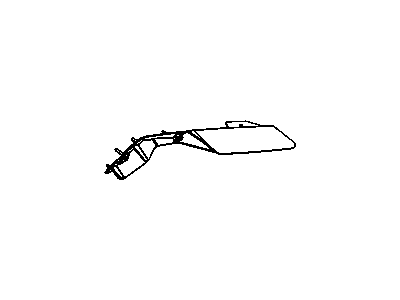 Dodge 4806230AC BRACKET Fascia Support