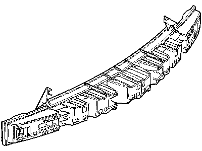 Mopar 4805729AB Energy Absorber, Front