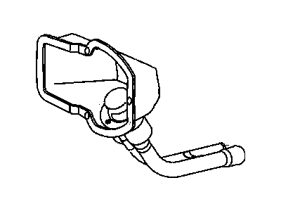 Dodge 52113581AC TUBE Fuel Filler