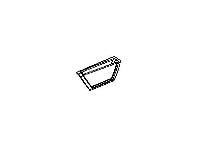 Dodge 1JF331DVAA SHIELD Side Pocket
