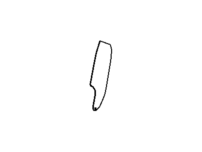 Ram 1NN60GTVAA COVER Seat Track Left Outboard