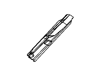 Dodge 5290325AA SHIELD Exhaust Sill