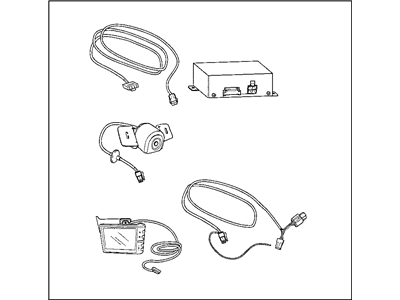 Jeep 82211293 CAMERA KIT Back Up
