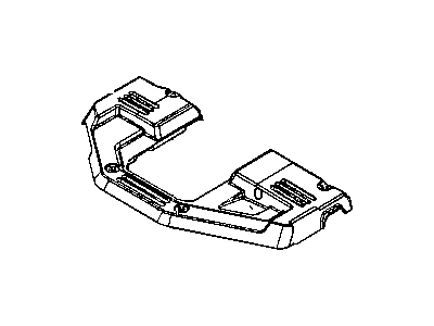 Ram 68038168AA SHIELD Heat