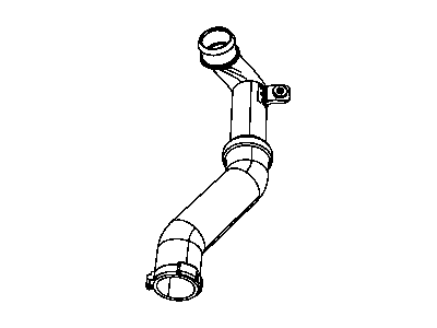 Chrysler 4891759AB HOSE Intercooler Inlet