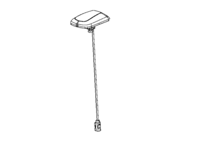 Chrysler 68284664AA ANTENNA Base Cable And Bracket