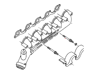 Dodge 53031401 MANIFOLD Exhaust
