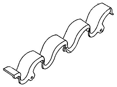 Mopar 53031550 Heat Shield, Passenger Side