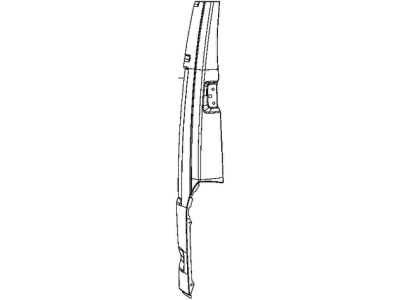 Ram 68134180AA PANEL Rear Corner