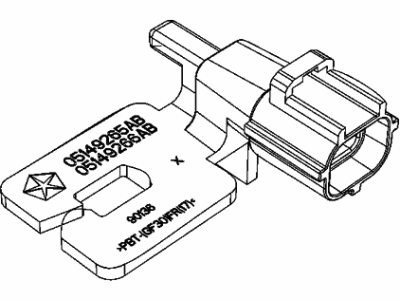 Jeep Gladiator Ambient Temperature Sensor - 68518243AA
