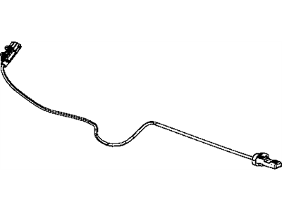 Mopar 56044146AB ABS Sensor, Rear Passenger Side