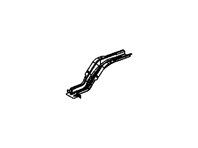 Jeep 55397054AA RAIL Frame Front