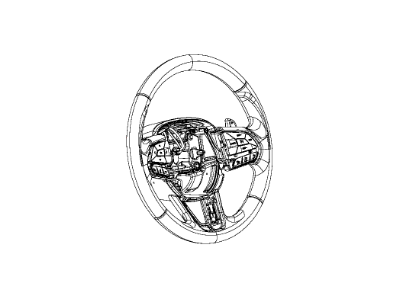 Dodge Steering Wheel - 5SQ172X9AA