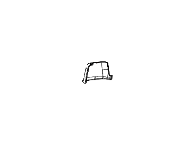 Jeep 1PU18DX9AD BEZEL Cargo Trim