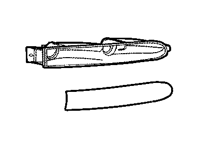 Chrysler 5003367AA LAMP Park and Turn Signal