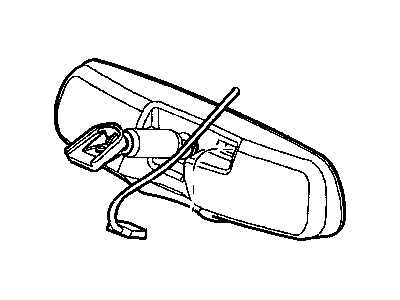 Mopar 5008589AB Mirror Assembly