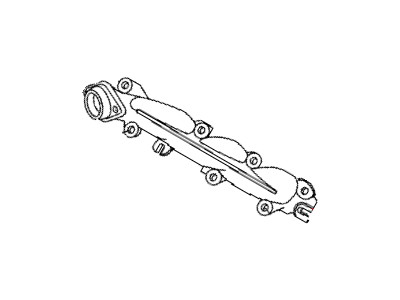 Ram 68045559AB MANIFOLD Exhaust