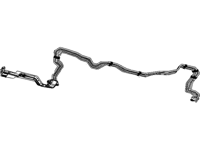 Jeep 55116961AD LINE A/C & Heater Underbody