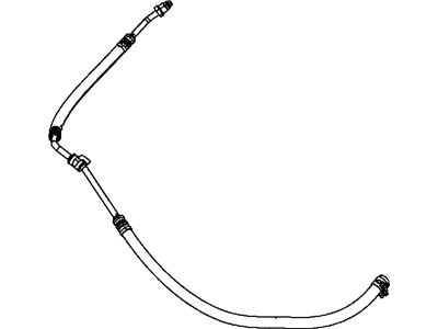 Mopar 68078363AC Hose Power Steering Return