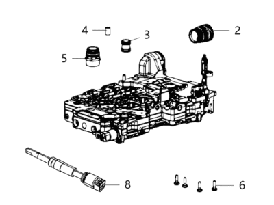Ram Valve Body - 68431657AB