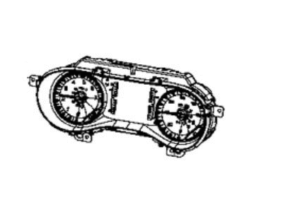 Chrysler Pacifica Speedometer - 68358440AE
