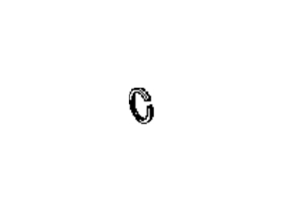 Jeep 83506268 RING, Snap 5th Gear
