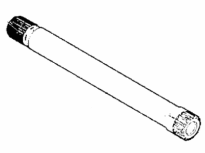 Jeep Wrangler Intermediate Shaft - 68400379AA