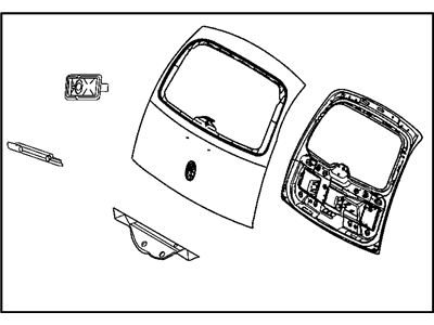 Chrysler 5015483AD LIFTGATE