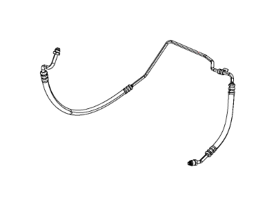 Dodge Challenger Power Steering Hose - 68241524AC