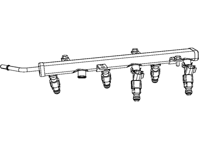 Mopar 4861666AA Fuel Rail