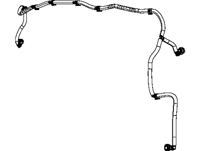 Mopar 68232077AB Hose Washer Headlamp