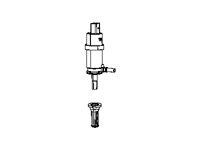 Mopar 68080157AA Pump Washer, Headlamp Comes With Grommet