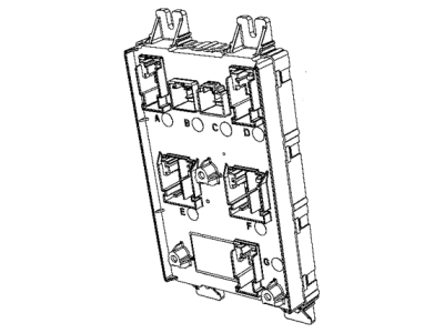 Ram 1500 Body Control Module - 68405097AA