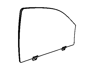 Dodge 55362082AD GLASS Door