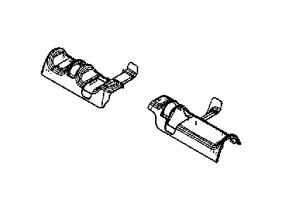 Jeep 1TM60DX9AA SHIELD RISER Front Floor Bracket