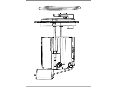 Mopar 68065575AA Module Kit Fuel Pump/Level Unit