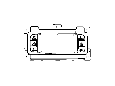 Chrysler 68185499AC MODULE A/C And Heater