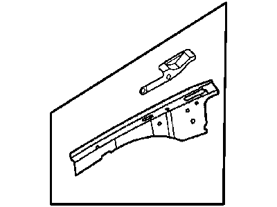 Chrysler 4814150AB BEAM Upper Load Path