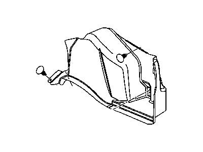 Chrysler 4628932AE CARPET Luggage Compartment