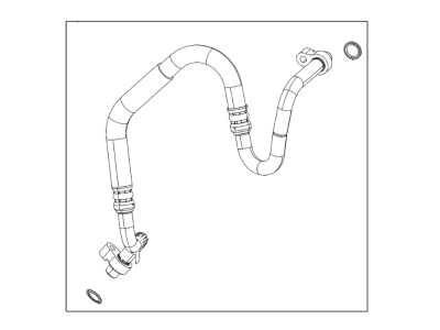 Jeep Gladiator A/C Hose - 68282116AA