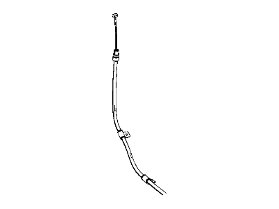Jeep 52124961AG CABLE Parking Brake Front