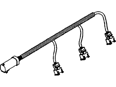 Chrysler MD301422 WIRING Fuel Rail
