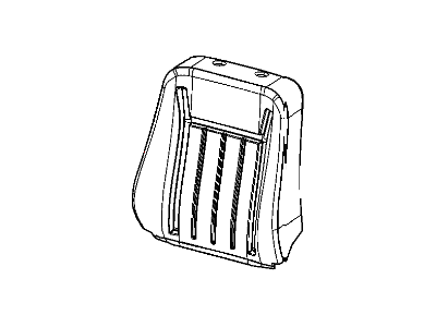 Chrysler 1EB961D1AA Cover - Seat Back