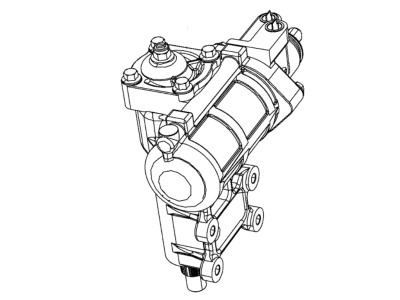 Jeep Rack And Pinion - 68336245AB