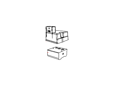 Dodge Ram 2500 ABS Control Module - 55366224AN