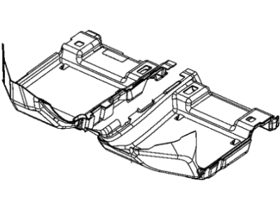 Dodge 1WW13DX9AA CARPET Front Floor