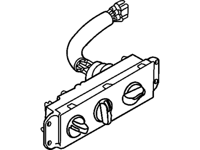Jeep 5011218AC KNOB A/C And Heater Control - Rotary