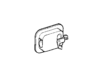 Jeep 55176383AE HANDLE Exterior Door