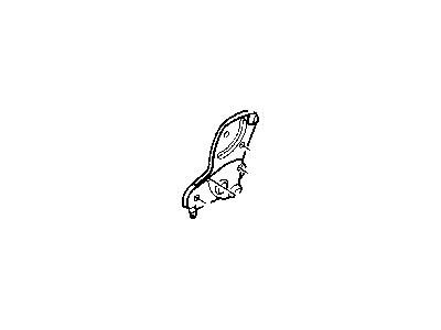 Dodge 5018892AA RECLINER Seat Back Outboard