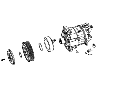 Dodge A/C Compressor - 68382275AB